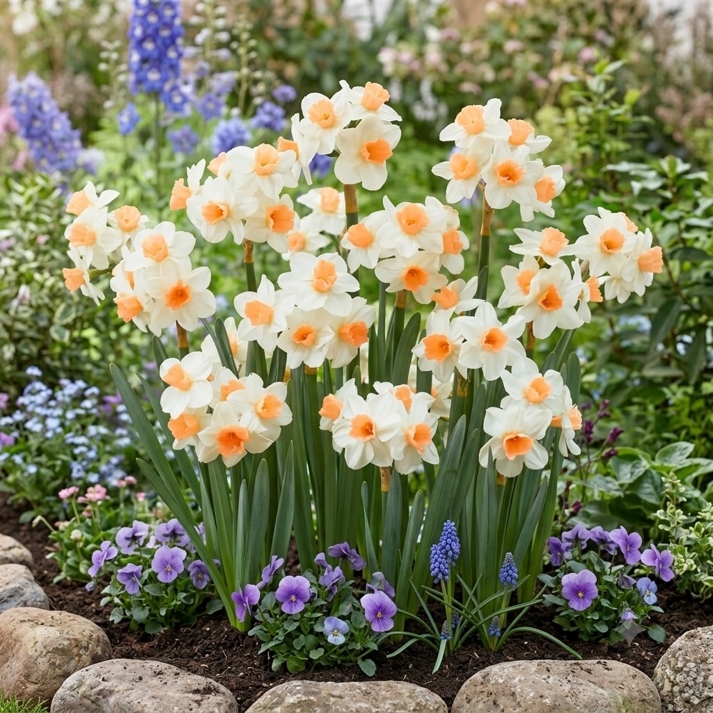 Narcissus - Div. 08 (tazzette) KAPITI PEACH 8 W-O