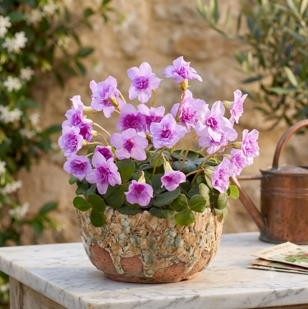 Oxalis nidulans 'Pom-Pom'